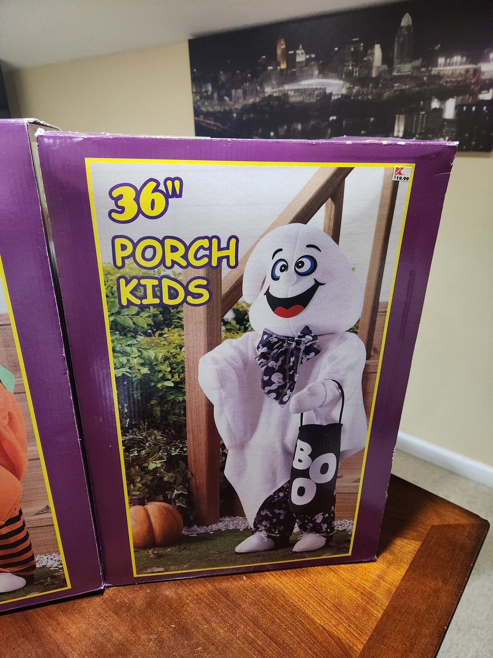 3 - 1990's 36" Porch Kids Halloween Decorations - Picture 2 of 7